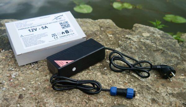 Chargeur 5A Bat4boat pour batterie 12V