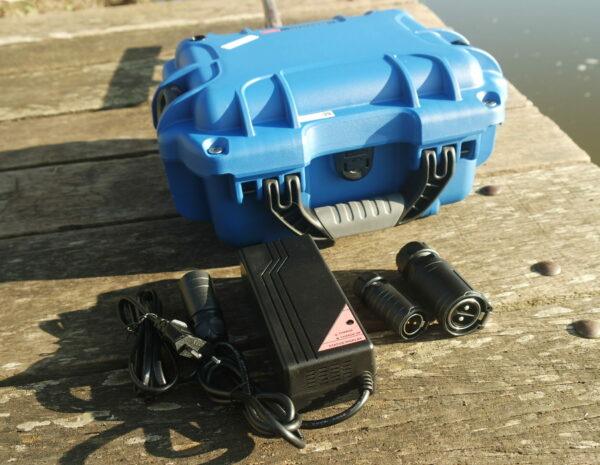 Kit Bellyboat LiFePo4 12V 50Ah avec chargeur 5A