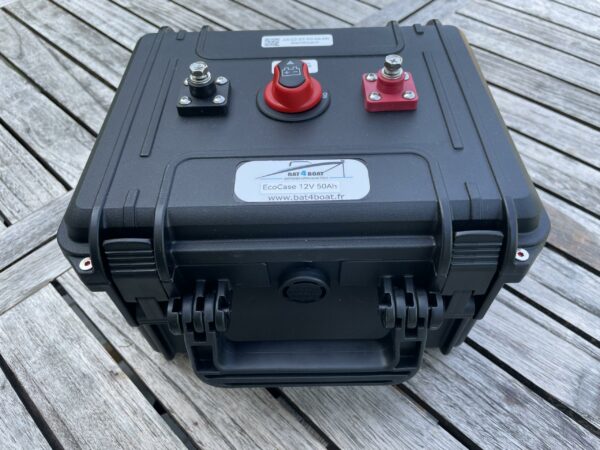 Eco Case LiFePo4 12V 50Ah avec chargeur 5A – Image 2