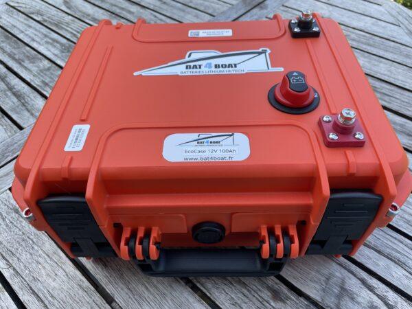 Eco Case LiFePo4 12V 100Ah avec chargeur 8A – Image 4