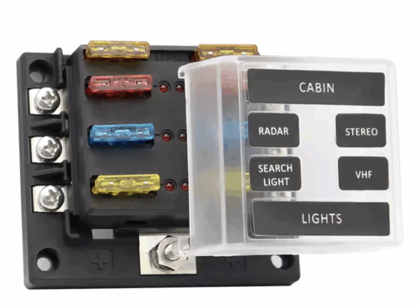 Boite à fusible avec indicateur led (6 places) – Image 3