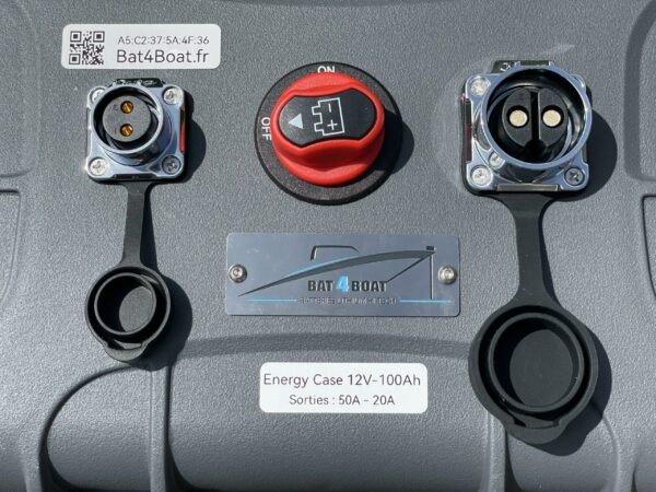 Energy Case LiFePo4 12V 100Ah avec chargeur 10A – Image 5